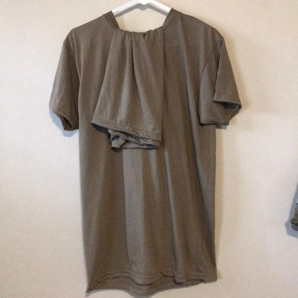 Two army uniform t shirts